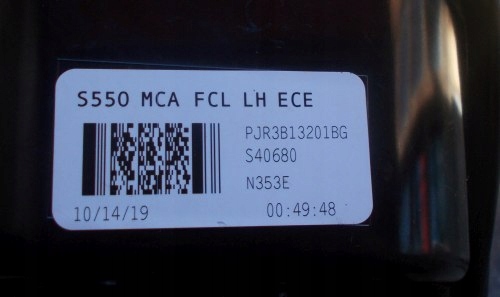 фото №11, Ford mustang lift 18- левый led drl противотуманная фара