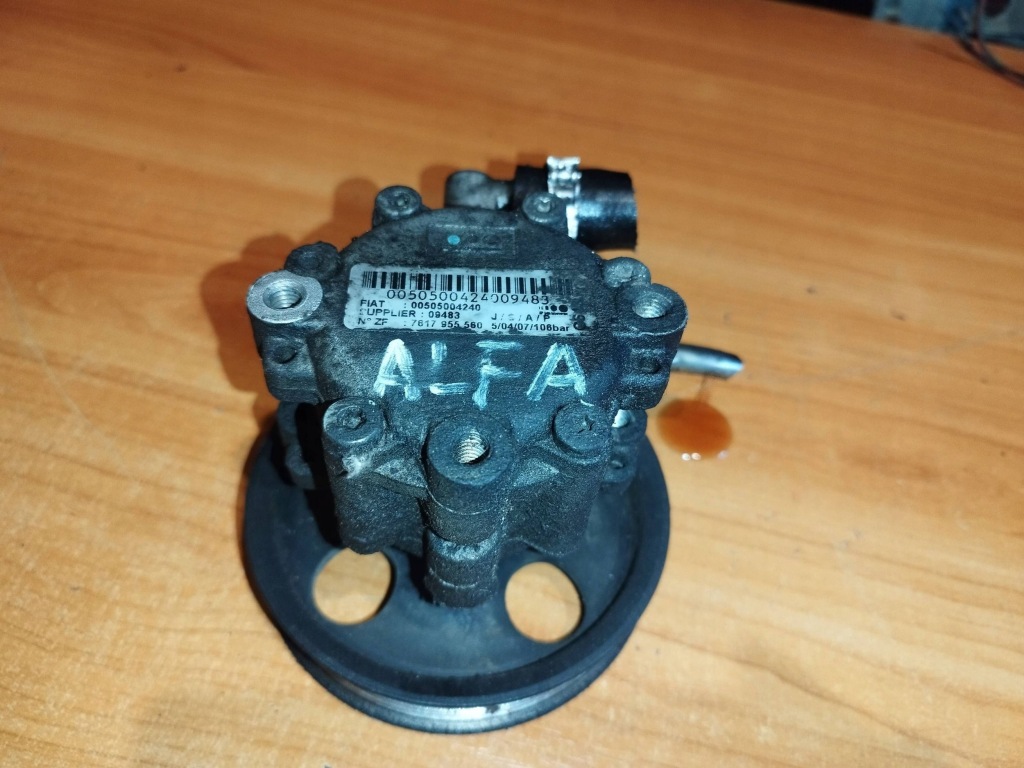 Купить Alfa romeo оригинальный номер 7617955560 насос усилителя