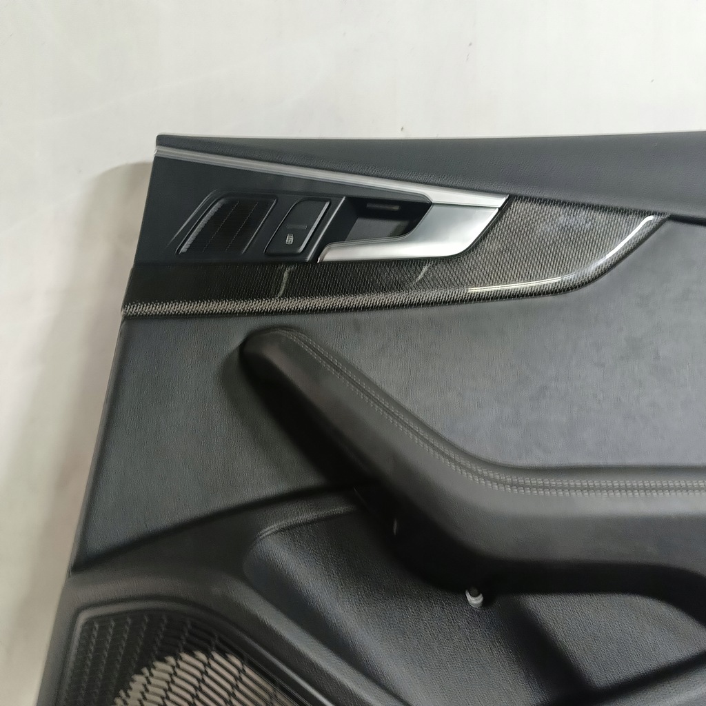 фото №13, Audi a5 s5 18- обшивка дверь левый правый задняя карбон кожа usa