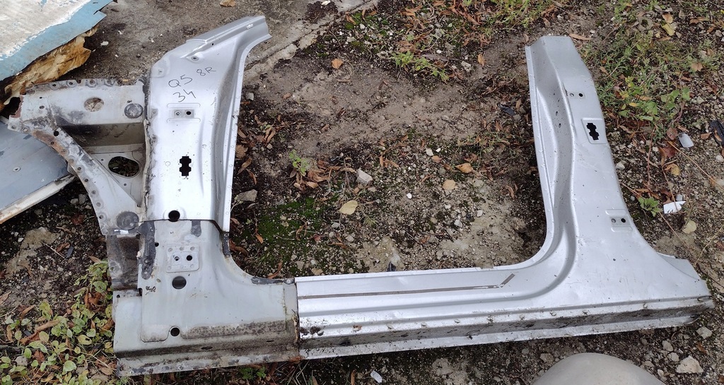 фото №1, Audi q5 8r порог блок двигателя средний передний левый