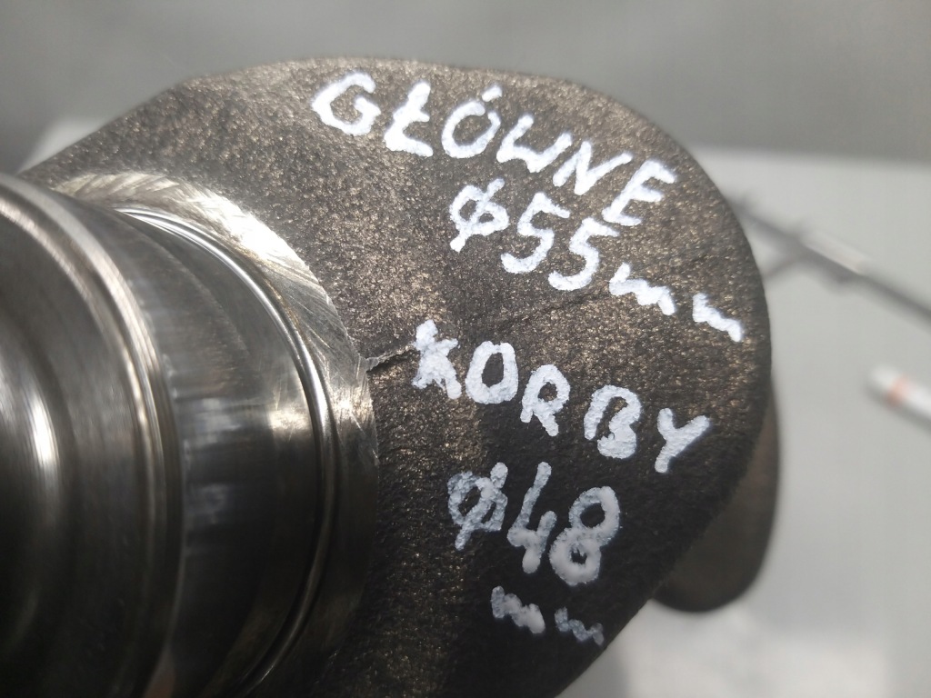 Wał коленчатый номинал 1.8 компрессор w204 clk 1.8i c180 m271 271952 r27102 в Украине