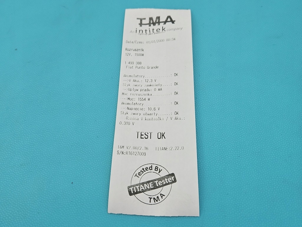 Test стартер fiat grande punto 1.2 8v wiel 55193355 Недорого