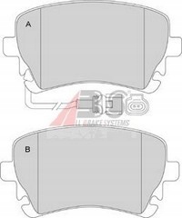 фото №1, Гальмівні колодки гальмівні задня vw phaeton 03-