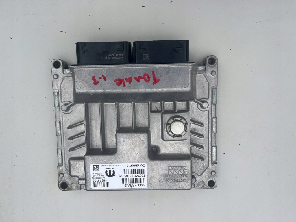 фото №1, Блок управления бортовой компьютер двигателя alfa romeo tonale 68402685ab