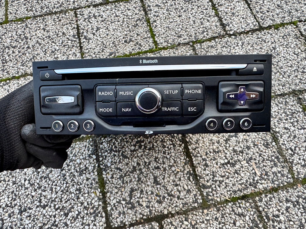 фото №1, Peugeot 5008 3008 citroen радіо 96751717xt