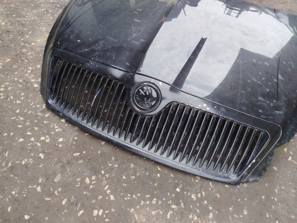 Капот крышка двигателя skoda octavia 2 2 9910 с Разборки