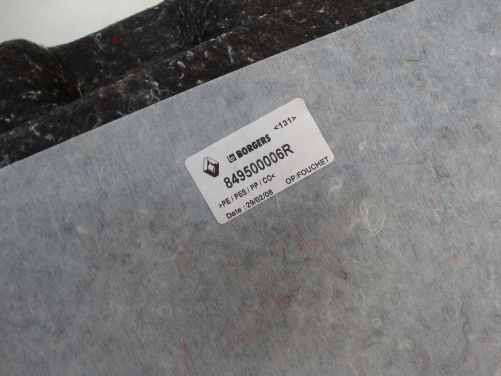 фото №8, Обшивка багажника правый задняя laguna iii 769090003r