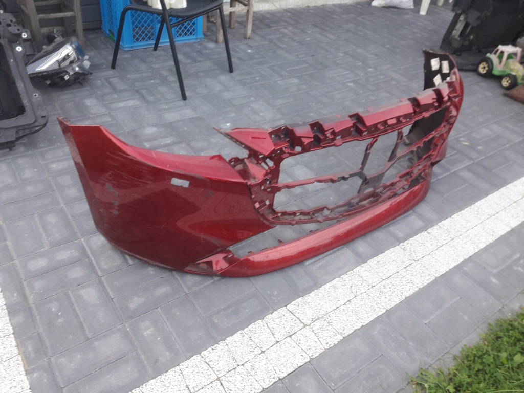 фото №7, Mazda 2 dj dl lift 2024-2025 бампер перед оригинал цвет 46v