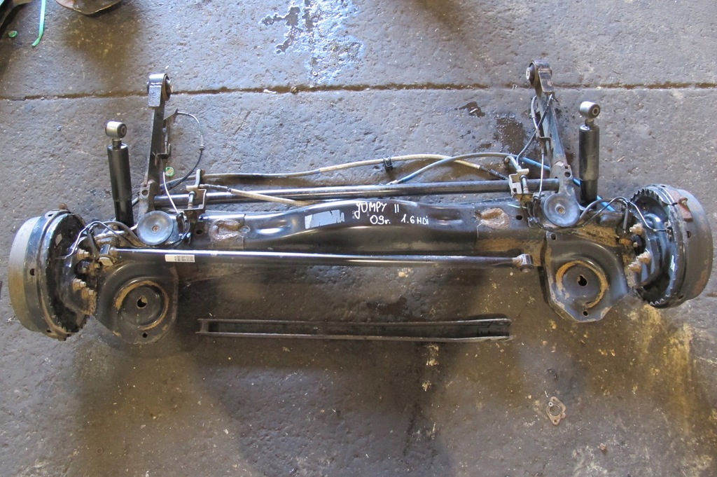 фото №1, Jumpy scudo expert 2 ii oś ось балка подвеска задняя 2007/06-2016/03