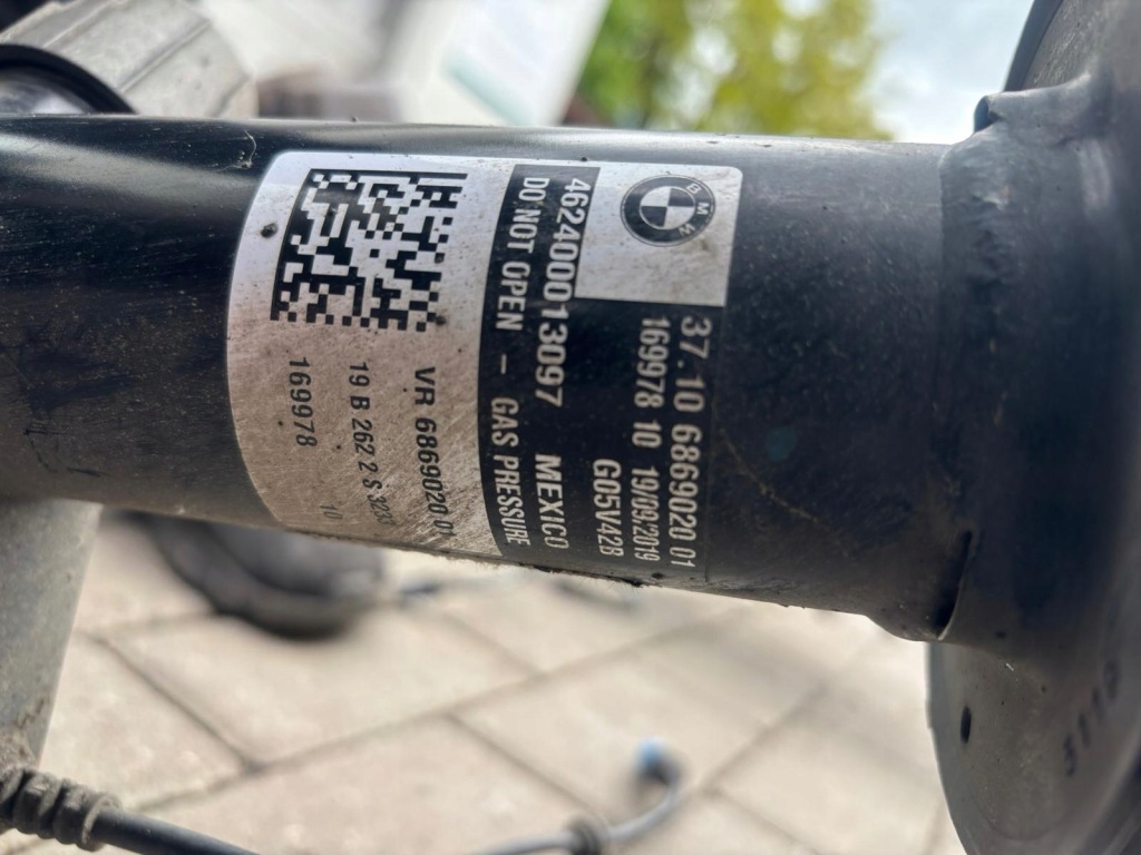 фото №7, Bmw x5 g05 поворотный кулак перед правая комплектная амортизатор датчик 6869019