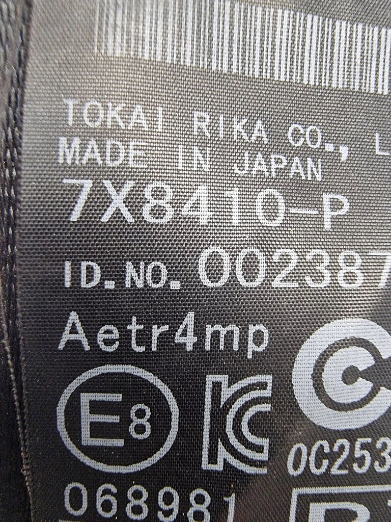 фото №6, Lexus es vii xz10 2019 pas безопасности сиденье передний