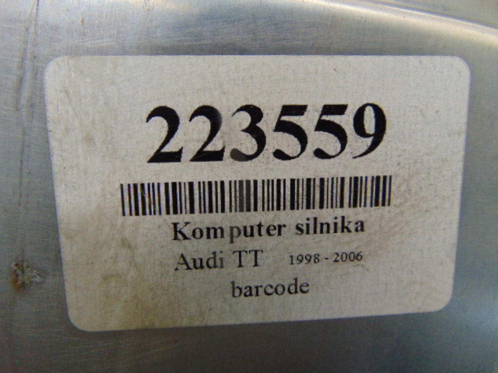 Audi tt 1.8 20vt бортовой компьютер двигателя 8n0906018ab с Разборки