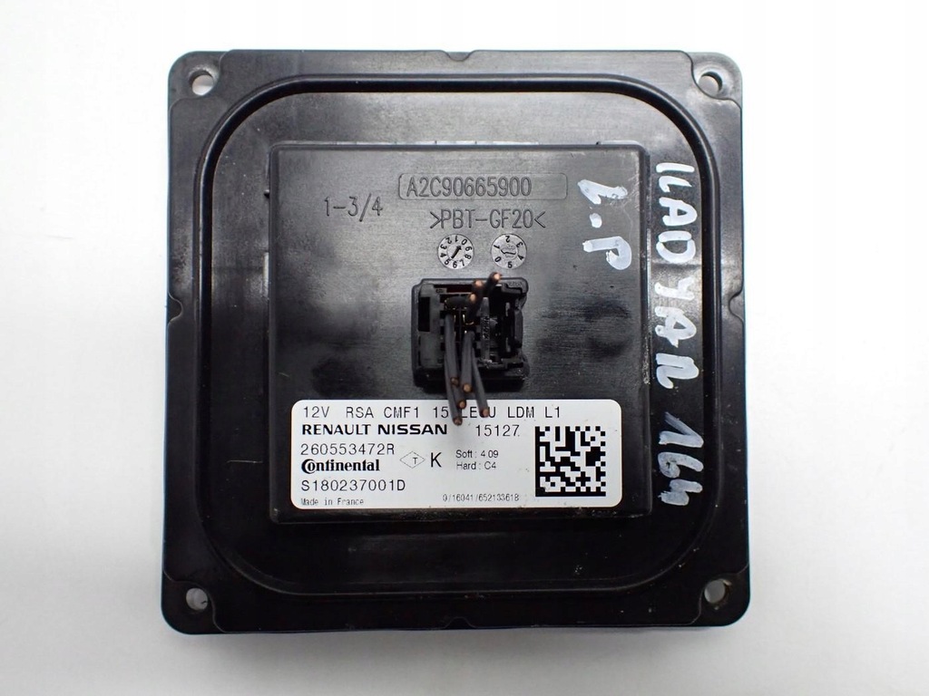 фото №1, Преобразователь модуль led 260553472r renault kadjar 16r