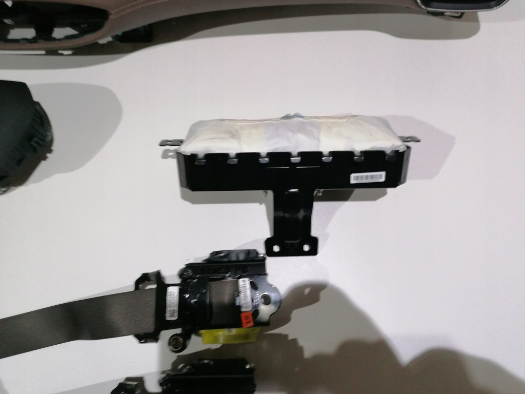 фото №7, Hyundai santa fe 4 iv 2019 приборная панель панель  подушка безопасности подушка ремни oryg демонтаж