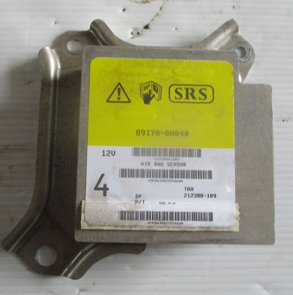 фото №1, Citroen c1 датчик датчик подушка безопасности 891700h040