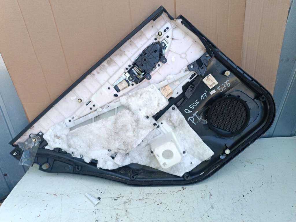 фото №9, Обшивка оббивка двері правий задня infiniti q50s