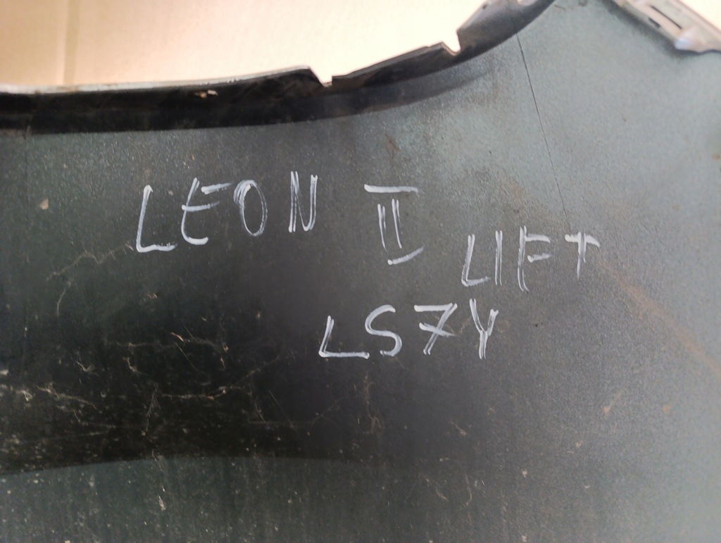 фото №15, Seat leon ii lift 09r- бампер задняя задний ls7y