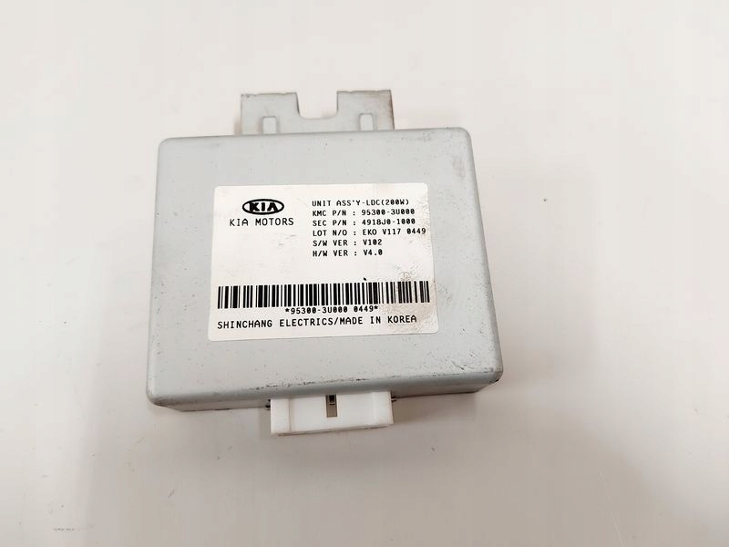 фото №1, Kia sportage 3 iii модуль блок управления 95300-3u000