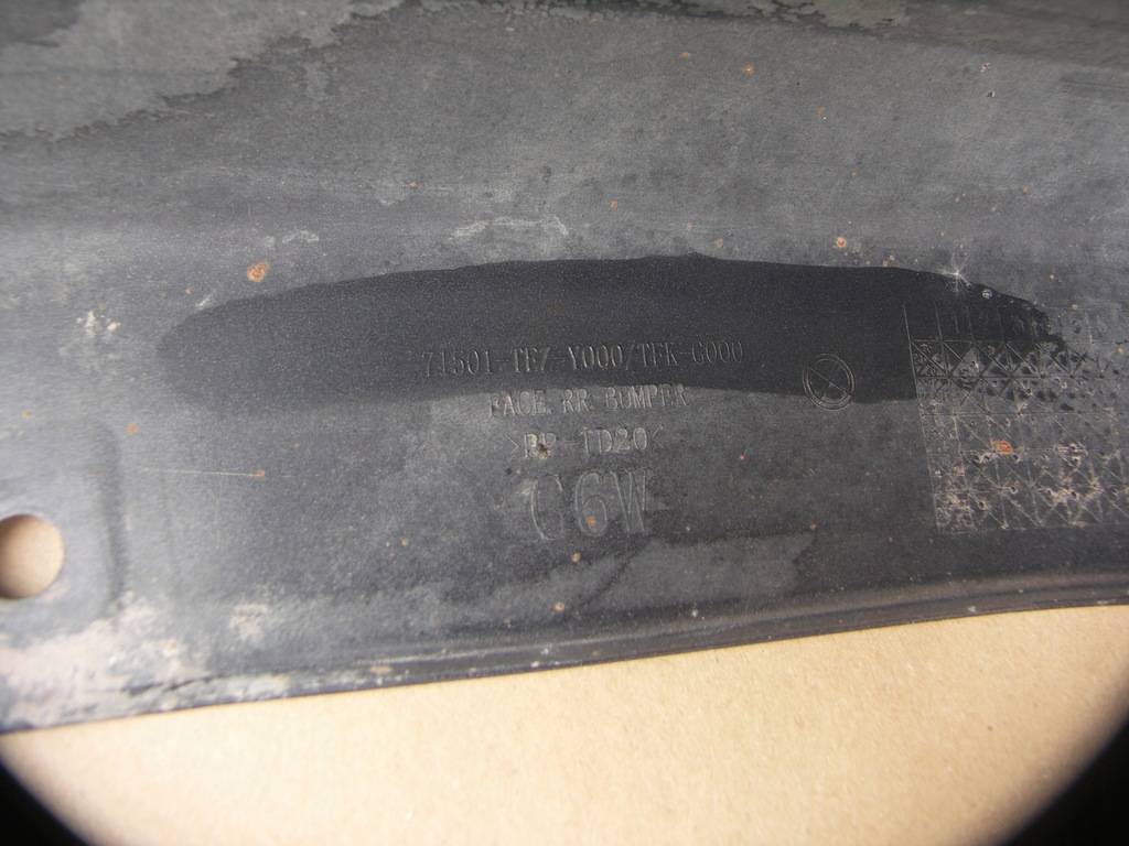 фото №9, Honda civic x sedan 16- бампер задняя задний