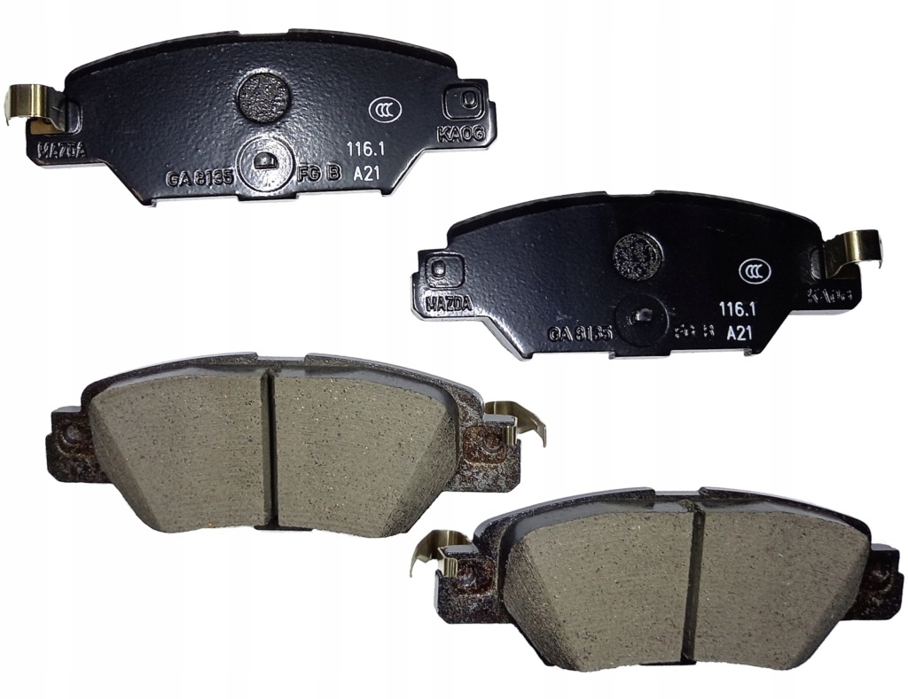 фото №1, Оригинальные тормозные колодки тормозные задние оригинал mazda cx-5 2014-2020