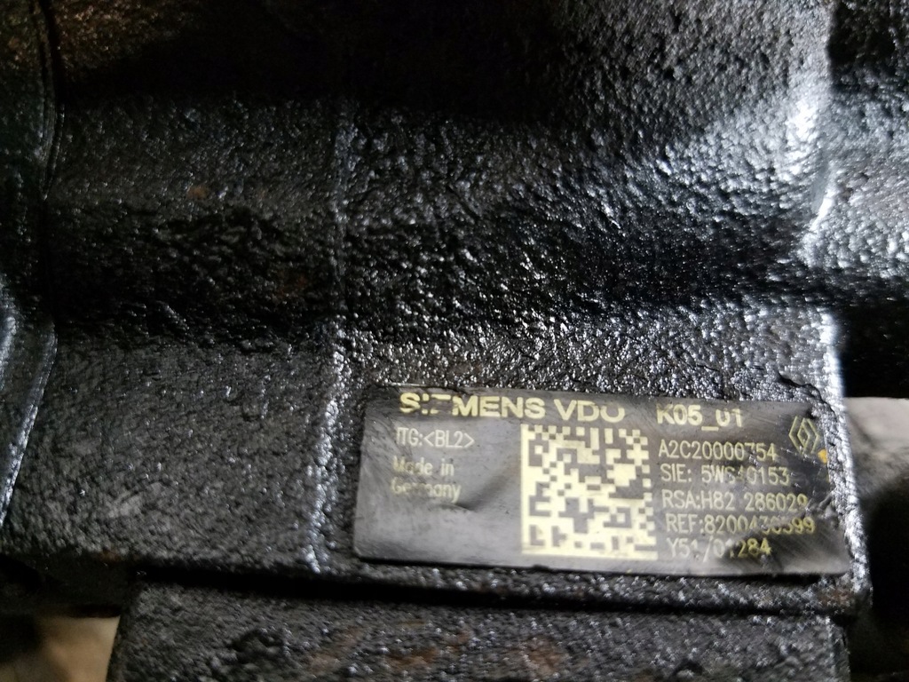 фото №3, Насос упорскування renault megane ii 1.5 dci 8200430599