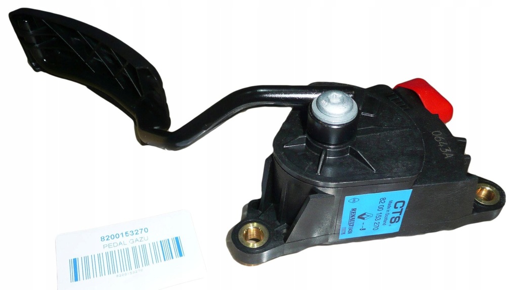 фото №1, Потенциометр педали газа renault megane ii 8200153270 оригинал