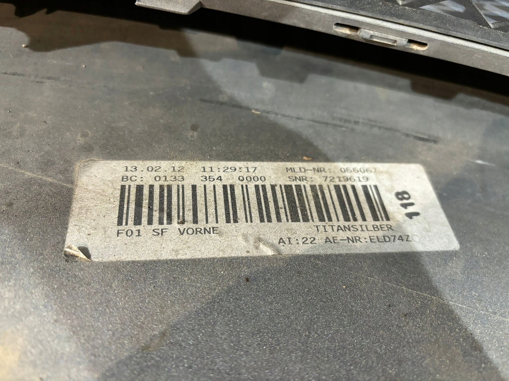 фото №9, Bmw 7 f01 / f02 бампер передній kompletny - 13954