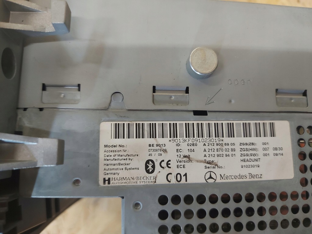 фото №6, Mercedes w212 радио cd e-klasa 2129006905