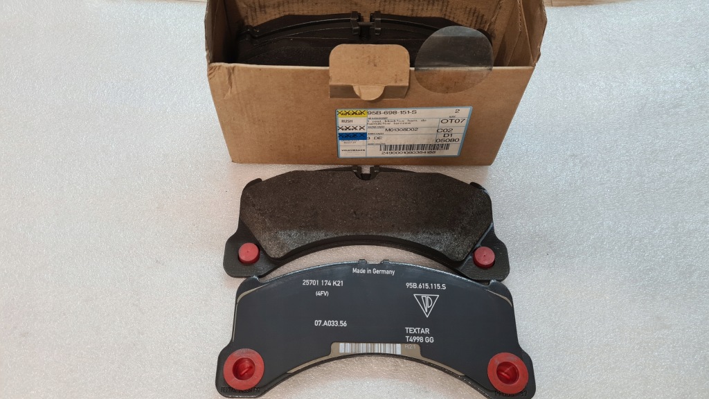 фото №1, Гальмівні колодки перед porsche macan cayenne 3,0d оригінал aso