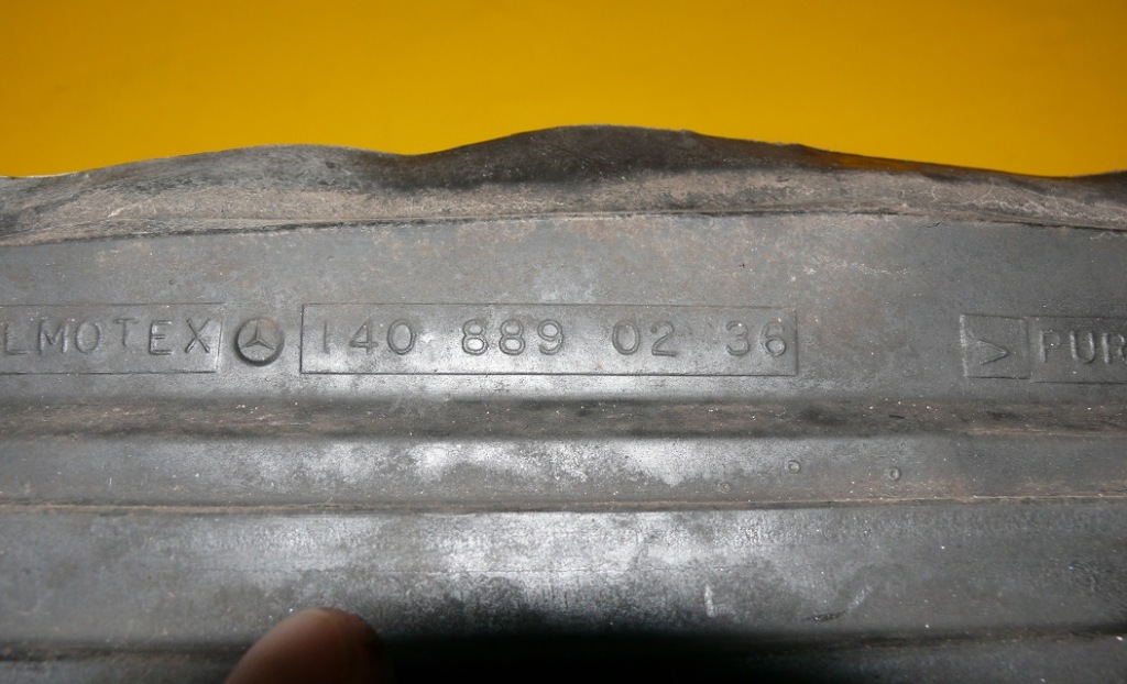 Туннель воздуха защита радиатор mercedes w140 с Разборки