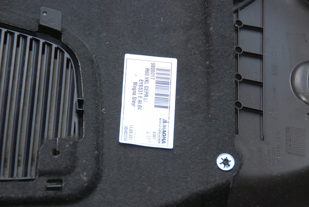 фото №5, Обивка багажника l / p задняя mini countryman r60