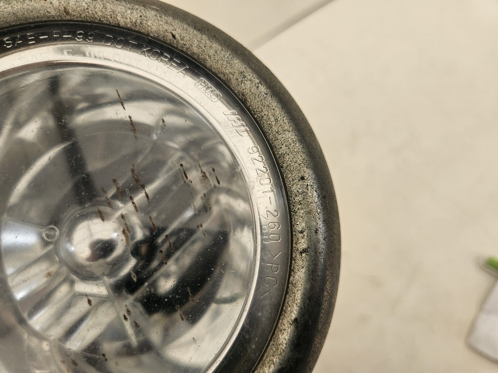 фото №7, Противотуманная фара левый передний hyundai santa fé i sm 92201260