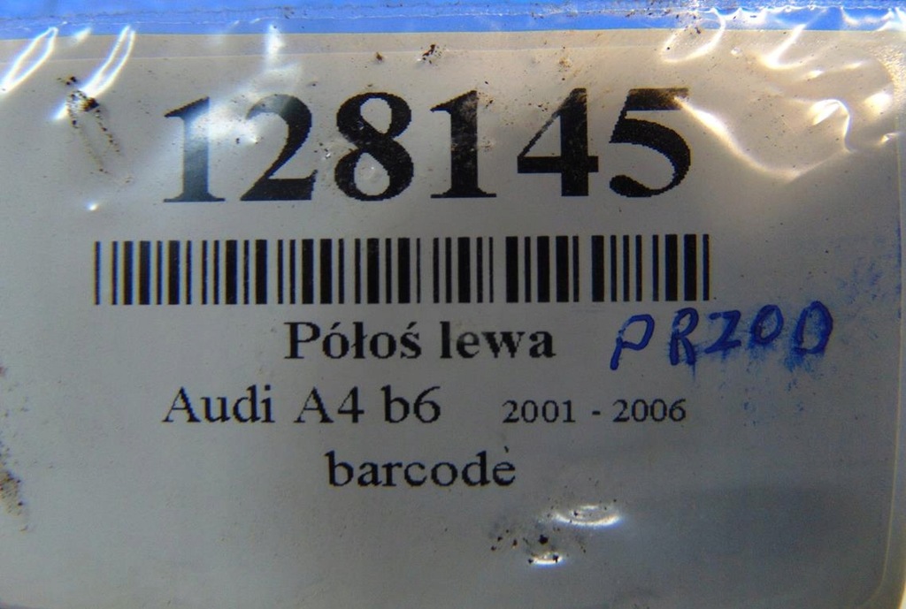 фото №6, Audi a4 b6 quattro 3.0 v6 приводной вал левый перед