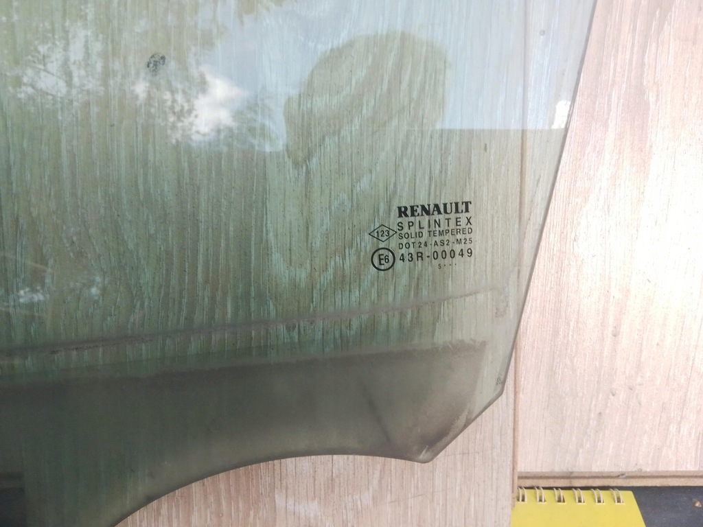 фото №2, Стекло боковая левая передняя левый перед renault scenic ii