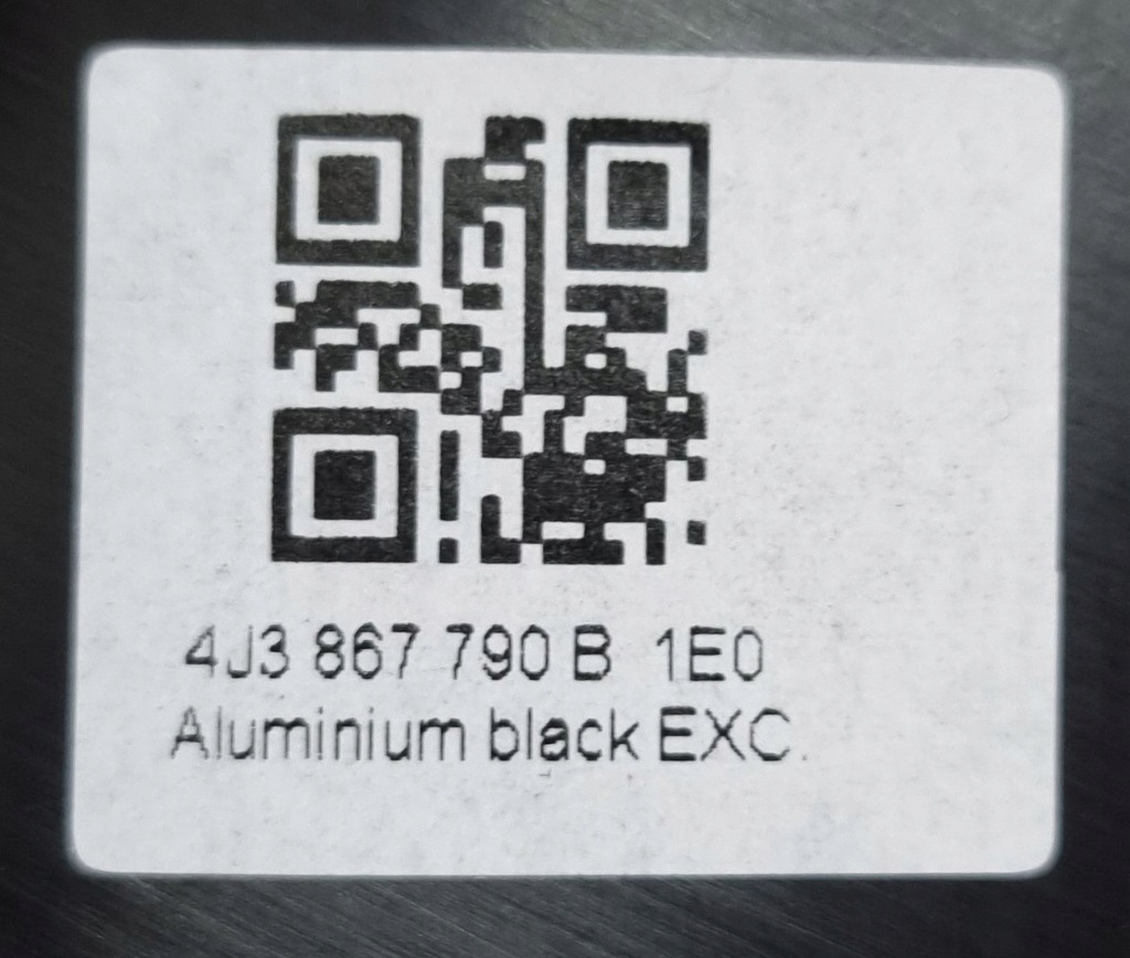 фото №9, Молдинг порог правая задняя audi e-tron gt 4j3867790b 1e0