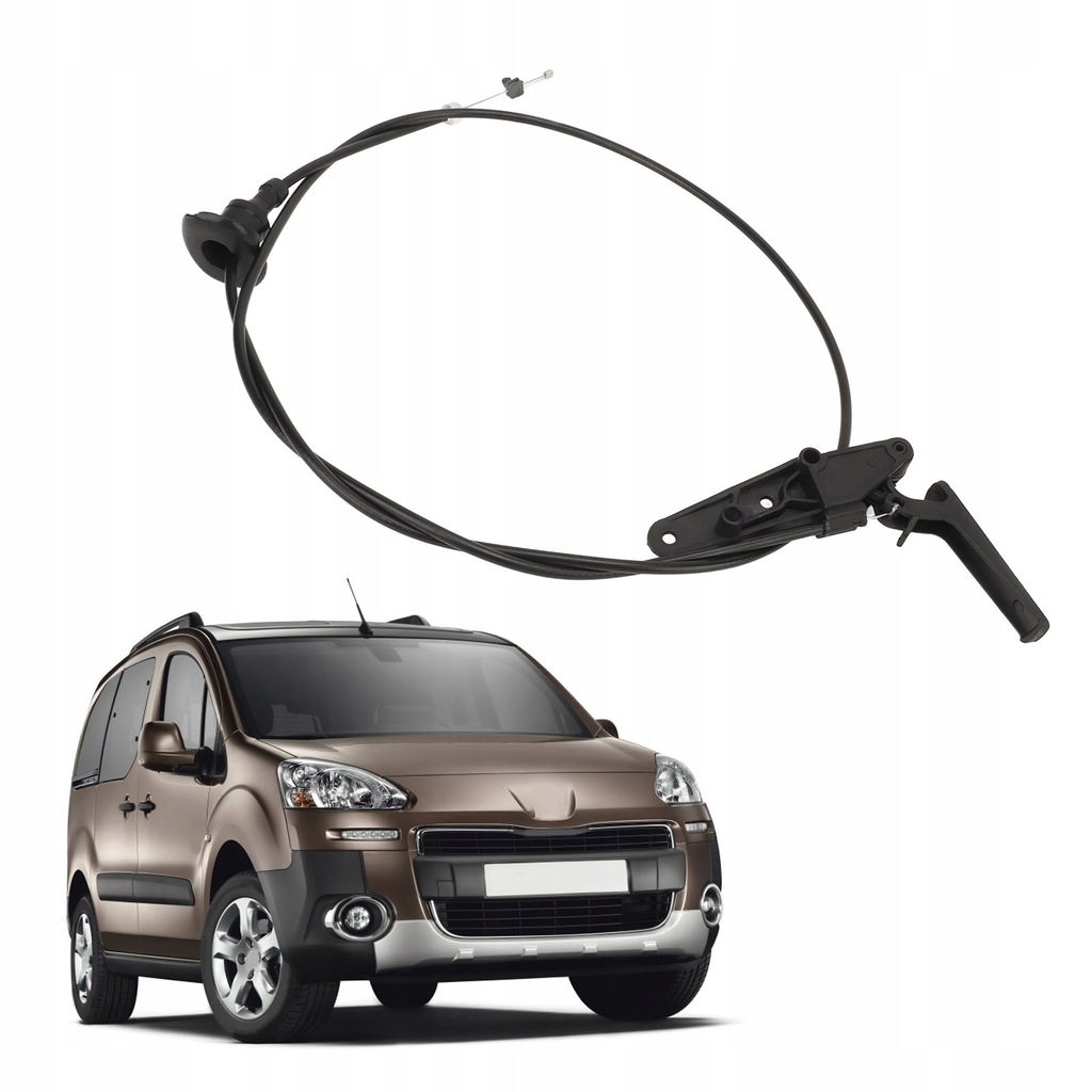 фото №9, Трос отпускающая maskę7937q8 отверстие крышки капот двигателя dla partner tepee