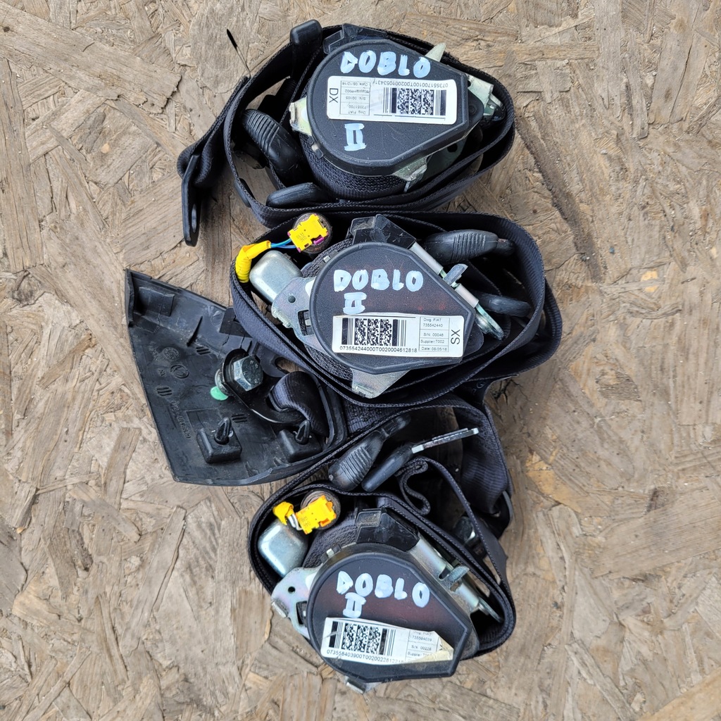 фото №1, Pas ремені безпеки fiat doblo ii