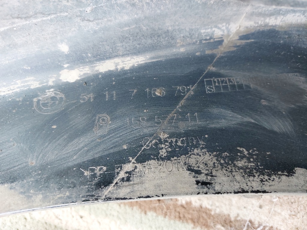 фото №14, Бампер перед bmw e82 e88 coupe cabrio чёрный 668