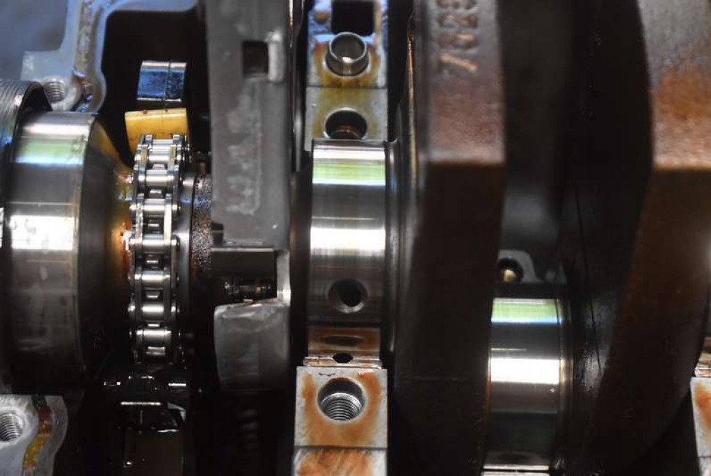 фото №15, Блок dół двигателя wał n52b30af bmw e60 e61 3.0i 258 km 03-07