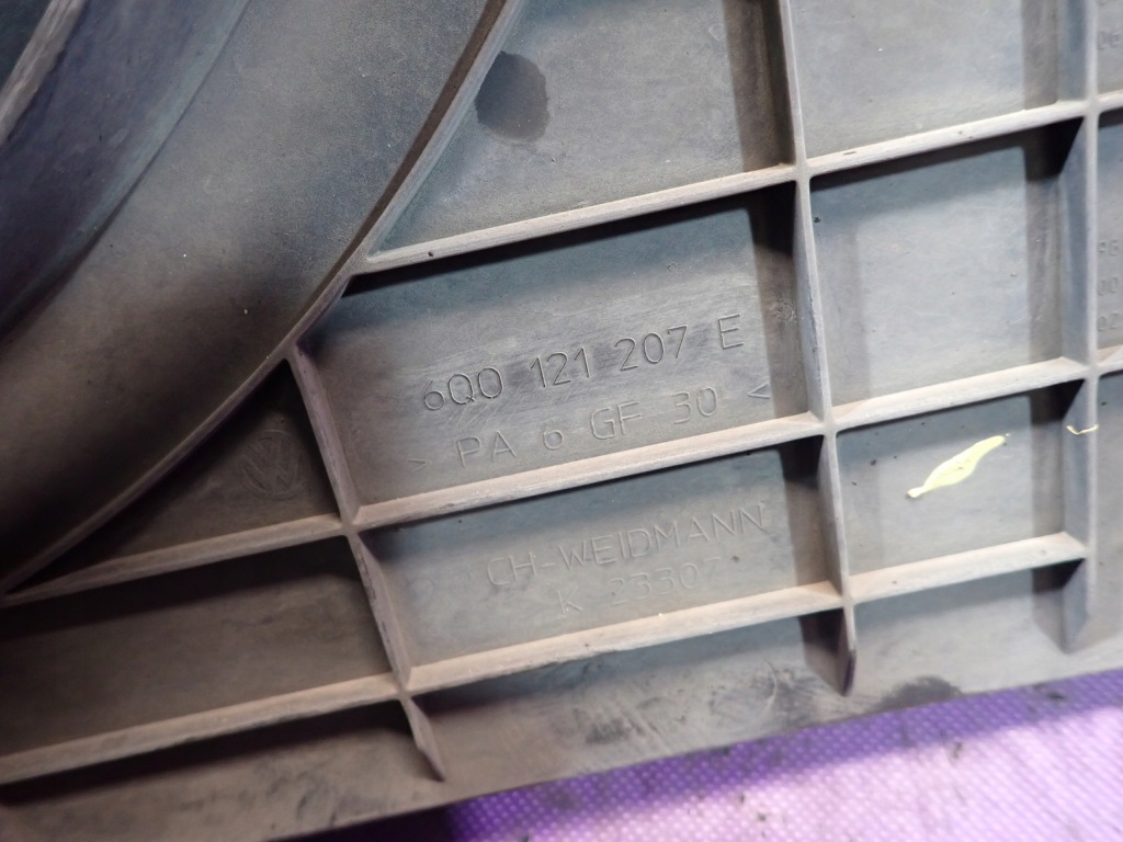 фото №4, Skoda fabia i 1,2 awy вентилятор радіатора 6q0121207e