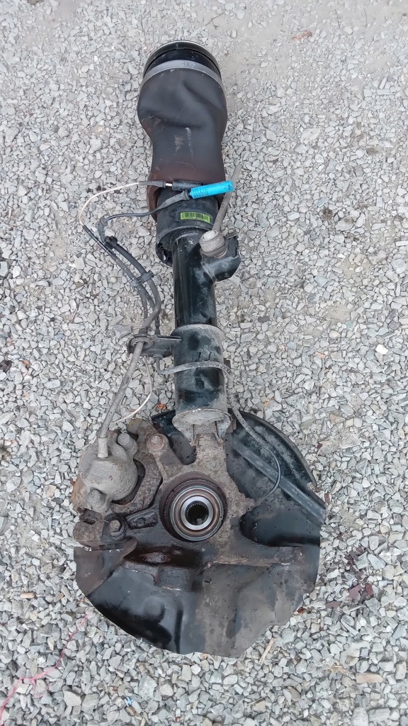 фото №6, Range rover l322 4.4 пневмоподушка левый поворотный кулак перед