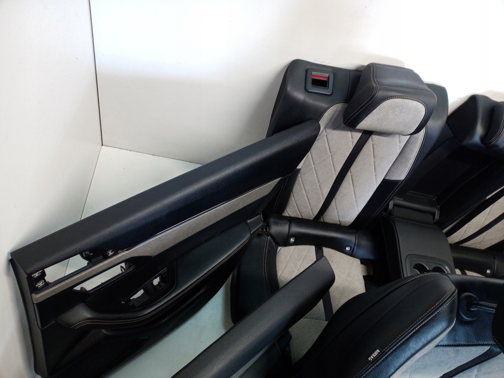 фото №5, Сидіння заднє сидіння pół шкіра підігрів масаж обшивки peugeot 508 ii sedan