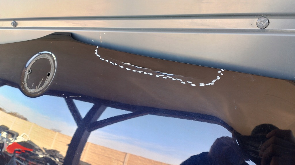 Bmw 5 g30 g31 капот крышка двигателя хорошее состояние granatowy металлик Недорого