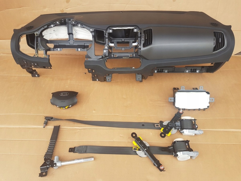 фото №1, Консоль подушка безопасности подушки безопасности ремни sportage iii оригинал