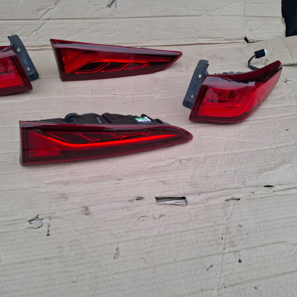 фото №7, Hyundai kona лампа задня комплект 4szt ліва права w крила + кришка багажника