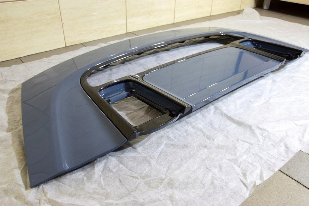 фото №10, Audi r8 4s7 16-r. spyder задня 4s задня кришка багажника карбон