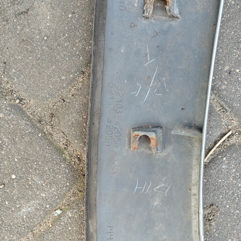 фото №7, Toyota rav4 rav-4 ii 00- молдинг крыла бампера правая перед задняя 1d4