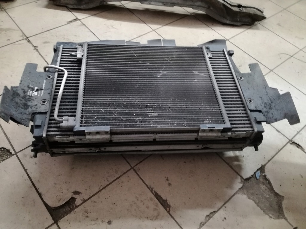 фото №8, Saab 9-3 ii 2007 - 2011 rok 1.9ttid радіатор вентилятор комплект