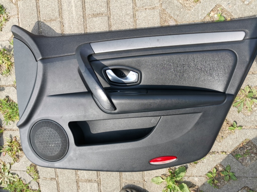 фото №6, Laguna iii шкіра обшивка двері правий перед