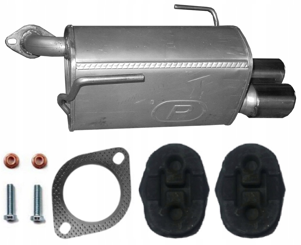 фото №6, Subaru impreza 2.5 wrx sti гаситель конечный